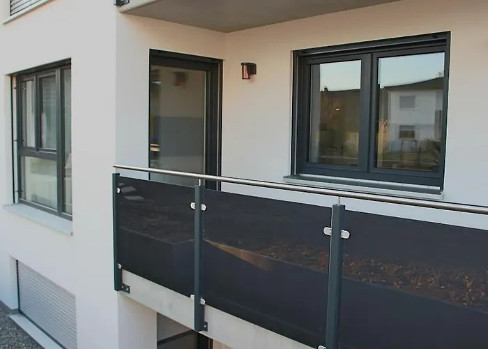 Strahlende Erdgeschoss-wohnung Im Neubau Naehe Legoland Lejlighed Ichenhausen