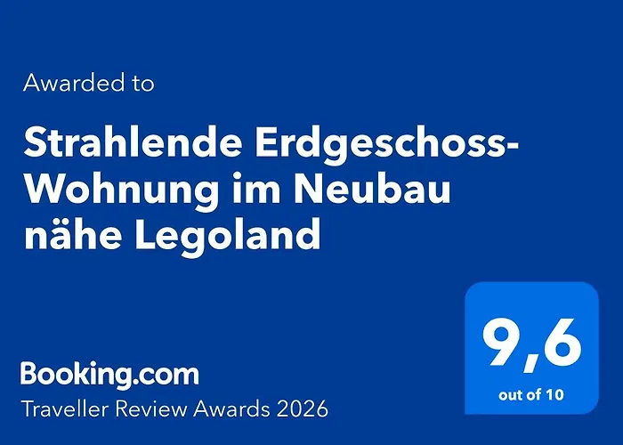 Lejlighed Strahlende Erdgeschoss-wohnung Im Neubau Naehe Legoland